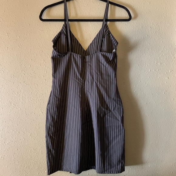 Striped Mini Bodycon Dress - Picture 2 of 6